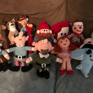 12 vintage, collectible Island of Misfit Toys by Stuffins Inc.